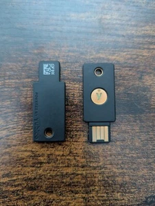 Yubico YubiKey 5C NFC 2FA security key USB-A. Opened but never used. - Picture 1 of 1