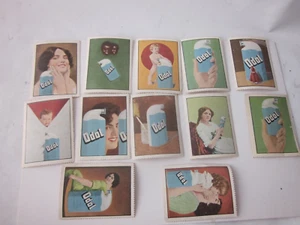 41252-22 12x Reklamemarke Jugendstil ODOL Mundwasser 4x5,5cm gut Serie 5x4cm - Bild 1 von 4