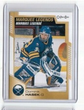 2020-21 O Pee Chee Marquee Legends Card # 534 Dominik Hasek Buffalo Sabres (SP)