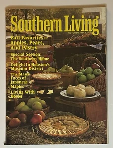 VTG Southern Living Magazine - Houston - October 1988 80’s Back Issue Retro Home - Picture 1 of 8