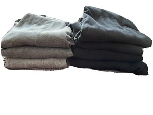 Harbor Bay Mens Gray + Black T Shirts (set Of 7) Size 2XL XXL FREE SHIPPING - Picture 1 of 2
