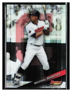 2015 Bowman's Best Refractor #8 Michael Brantley - Picture 1 of 2