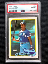 1989 TOPPS BO JACKSON PSA 8 #540