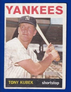 Tony Kubek Yankees 1964 Topps #415 bueno/muy bueno - Imagen 1 de 2