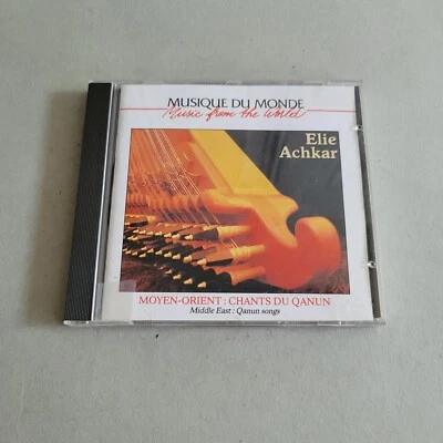 Middle East: Qanun Songs By Elie Achkar (CD 1993) Moyen Orient: Chants Du Qanun — 第 1/3 张图片