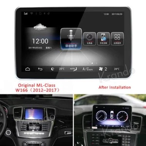 Android 13 Car GPS Radio Stereo Navi For Mercedes Benz ML GL Class 2012-2015 - Picture 1 of 12