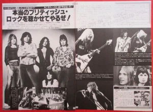 UFO PHIL MOGG Pete Way MICHAEL SCHENKER 1978 CLIPPING JAPAN RS 11N 2 PAGINE - Foto 1 di 2