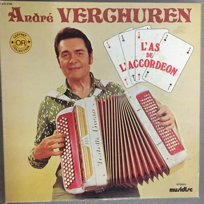 ANDRE VERCHUREN: L'As de L'Accordeon (F 3-LP-Box Musidisc CO 1453-55 Stereo/NM) - Bild 1 von 3