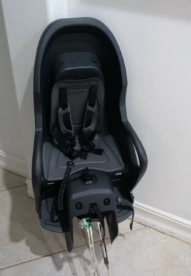 Asiento de bicicleta para niños Burley Dash RM, negro/gris, - montaje en cuadro (LEER POR FAVOR) Foto 1 de 4