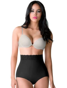 Panty corto Fajas Colombianas para mujer control abdomen cintura alta Levanta Cola  - Imagen 1 de 11