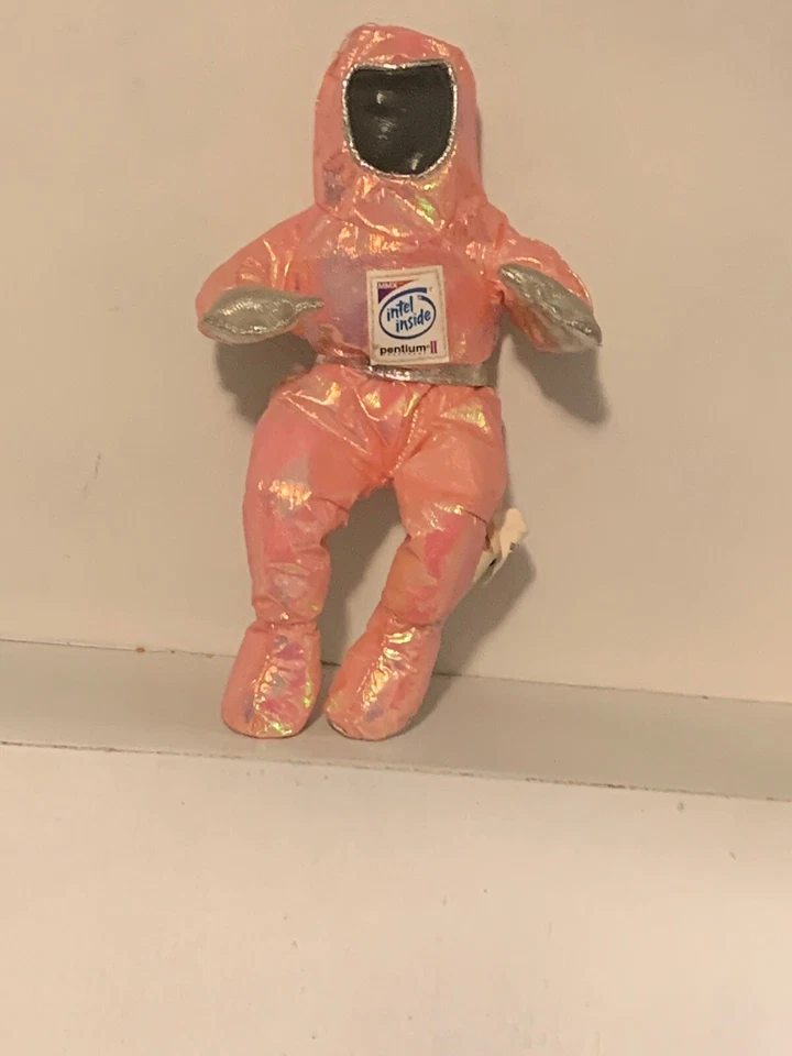  1997 Intel Bunny People Pink with Silver Accents  Doll - Image 1 of 1