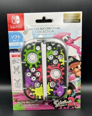 Splatoon 2 Joy-Con Silicone Cover Nintendo Switch New  - Image 1 of 3