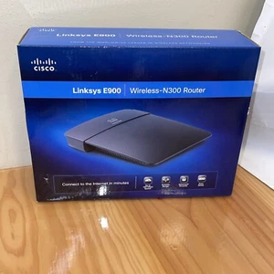 Linksys E900 Wireless N300 Router - Open Box - No Plug - Picture 1 of 5