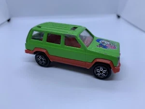 Majorette Vintage - Jeep Cherokee Green - Diecast - 1:64 - USED - Picture 1 of 5