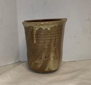 Vintage Studio Pottery by Elisa Gaul Drippy Glaze Signed - Picture 1 of 6