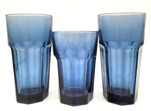 S/3 Libbey GIBRALTAR ALTROSA Wein Wasserkühler Gläser & Eistee Saft Glas - Bild 1 von 8