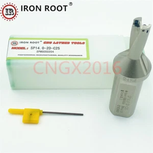 1P C25-2D14 SP CNC Turning Milling Tool Indexable Drill U Drill for SPMG SPMT - Picture 1 of 6