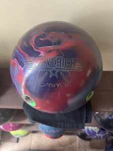 15lbs Used Ebonite Maverick GB14.0 Bowling Ball - Picture 1 of 6