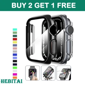 Coque rigide protection écran complète pour Apple Watch Series 8 9 45MM Watch case 41mm - Photo 1 sur 18