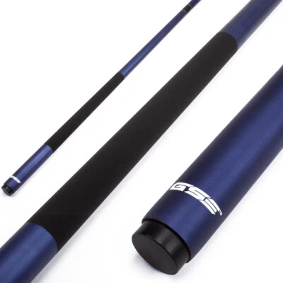 GSE Blue 58" 2-Piece Fiberglass Composite Billiard Pool Cue Stick for House/Bar