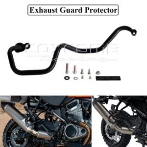 Engine Guard Protector Bar Exhaust Muffler Pipe For Harley PAN AMERICA 1250 20up - Foto 1 di 8