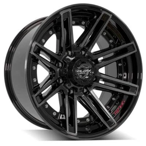 4Play 4P08 Wheel Ford F250, F350 & Excursion 8 Lug 20x10 Black - Picture 1 of 5