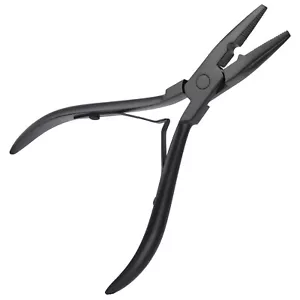 Hair Extension Stainless Steel Sealing Pliers Styling Micro Rings Fitting Tool - Picture 1 of 6