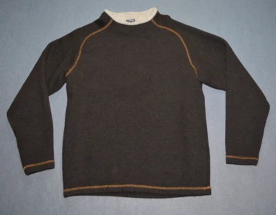 Suéter Pullover Kuhl Alfpaca Polar Para Hombre Talla Pequeña Manga Larga Marrón Foto 1 de 4