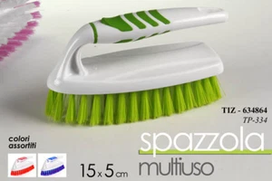 SPAZZOLA CUCINA BUCATO MULTIUSO COLOR 15*5 CM COLORI ASSORTITI TIZ-634864 - Foto 1 di 1