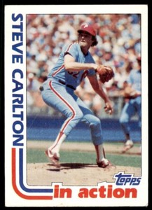 1982 Topps. Steve Carlton . Philadelphia Phillies #481