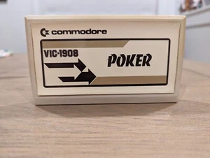 Poker - Commodore VIC-20 VIC-1908 Cartridge Only - Picture 1 of 3