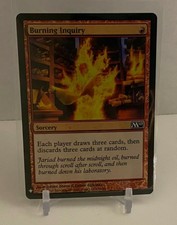 MTG - Magic 2010 - Burning Inquiry Foil NM/M, Unplayed