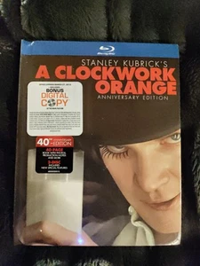 A Clockwork Orange (Blu-ray/DVD, 2011, 2-Disc Set, 40th Anniversary Edition) New - Bild 1 von 3