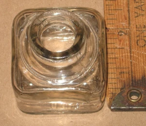 Antique Carter's Ink Glass Inkwell Bottle No. 179 - USA 2.5" Mint! - Picture 1 of 4