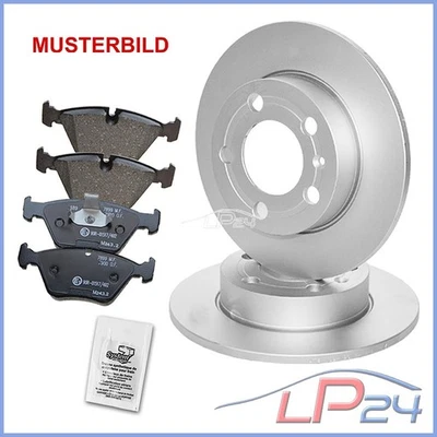 2 DISQUES PLEINS + PLAQUETTES DE FREIN ARRIÈRE POUR SUBARU LEGACY 5 OUTBACK 09- - Photo 1/4