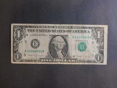 1988 Series A $1 Broken Ladder - E21469053B - Image 1 of 2