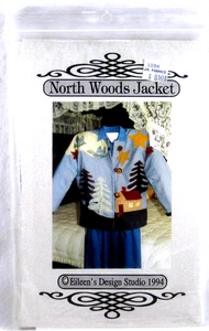 EILEEN'S DESIGN STUDIO 1994 North Woods Jacket UNCUT Size: P-XL J20 - Picture 1 of 2