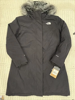 Chaqueta de plumón The North Face Arctic Parka negra talla XL para mujer Foto 1 de 4