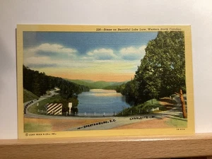 Szene auf Seeköder: Western, NC - Vintage Postkarte - Bild 1 von 3