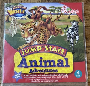 Jump Start Animal Adventures PC CD Rom Spiel - Brandneu - Versand n 24 Stunden - Bild 1 von 3