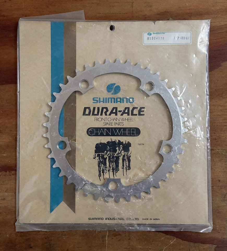 Plato de carretera Shimano Dura-Ace NOS - 41 dientes - 130 BCD - Japón - Nuevo en paquete Foto 1 de 4