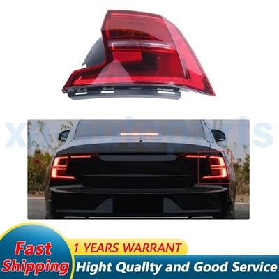 Right Side Outer Rear Tail Brake Lamp Light Lens Cover For Volvo S90 31698713 - Image 1 of 4