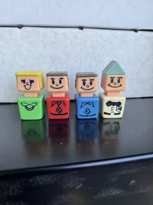 Лот из 4 винтажных Playskool McDonald's знакомые места маленькие люди из 70-х - Изображение 1 из 4