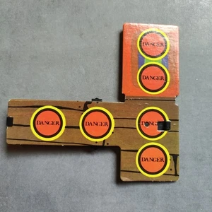 1970 Authentic Milton Bradley Which Witch Replacement Part Floorboard Danger - Picture 1 of 8