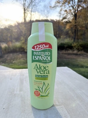 Instituto Español Aloe Vera Shower Gel 1250ml New - Image 1 of 3