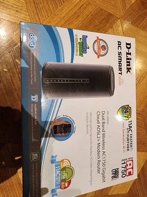 dlink Broadband Router D-LINK DSL-2890AL Dual Band Wireless - image 1 of 4