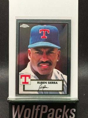 2021 Topps Chrome Platinum Anniversary - Ruben Sierra #567 - Image 1 of 2