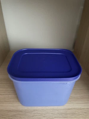 Tupperware Eiskristall 1,1 Gefrierbehälter Blau Neu - Bild 1 von 2