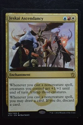Magic The Gathering MTG JESKAI ASCENDANCY Khans of Tarkir LP Lightly Played - Image 1 of 2