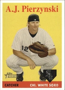 A.J. Perizynski 2007 Topps Heritage Baseball KURZDRUCK #267 - Chicago White Sox - Bild 1 von 2